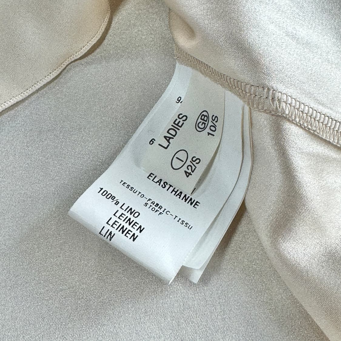 파비아나필리피 실크 린넨 티블라우스 상품이미지4