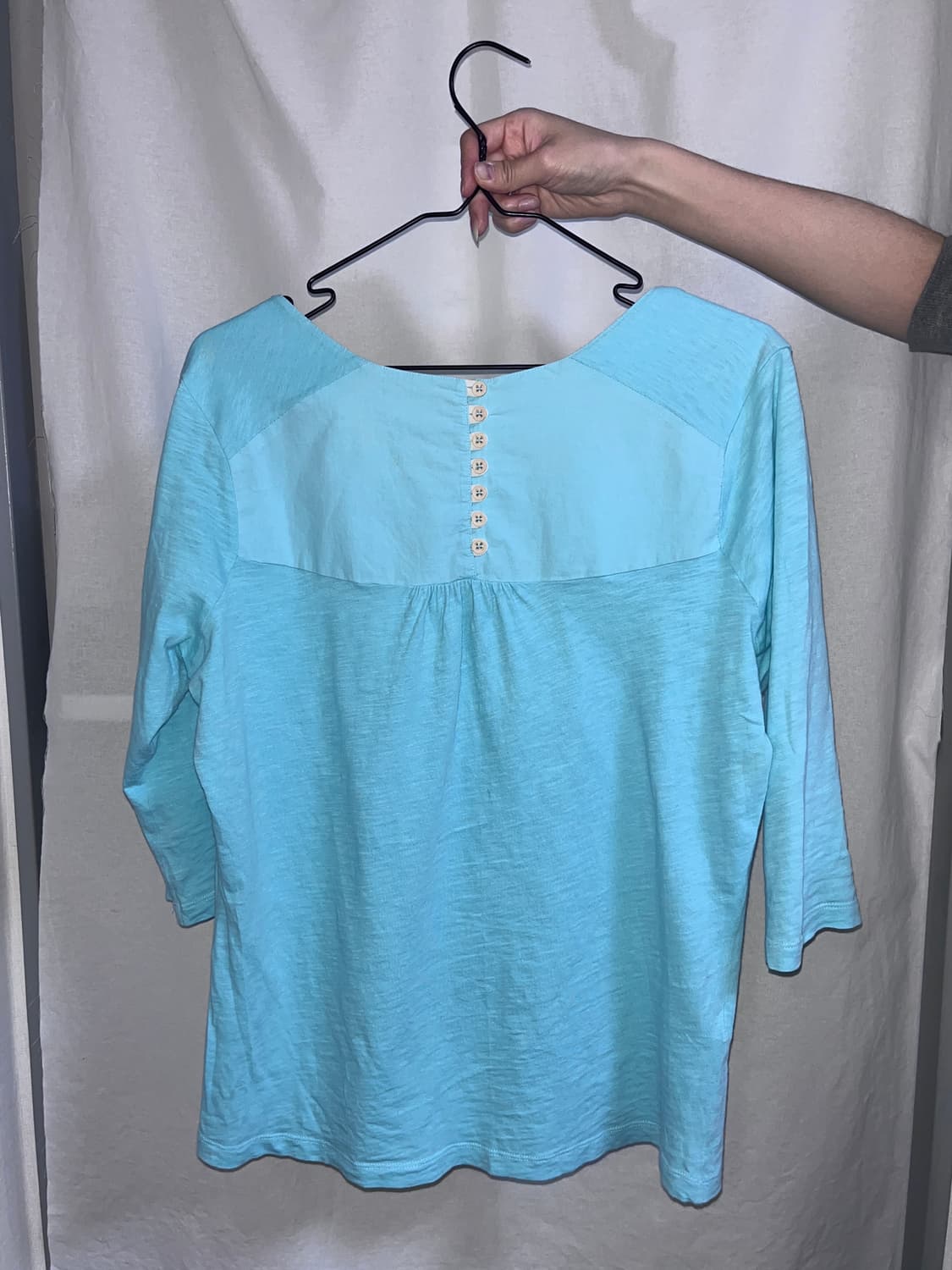 LACOSTE babyblue top 상품이미지2