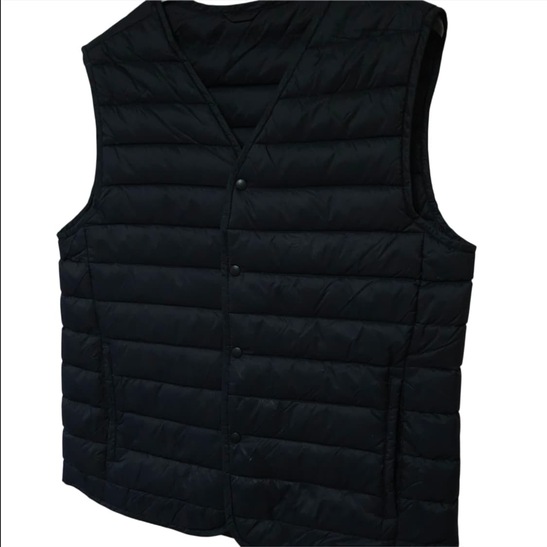 구스다운 경량패딩조끼 100-105 거위털 상품이미지3