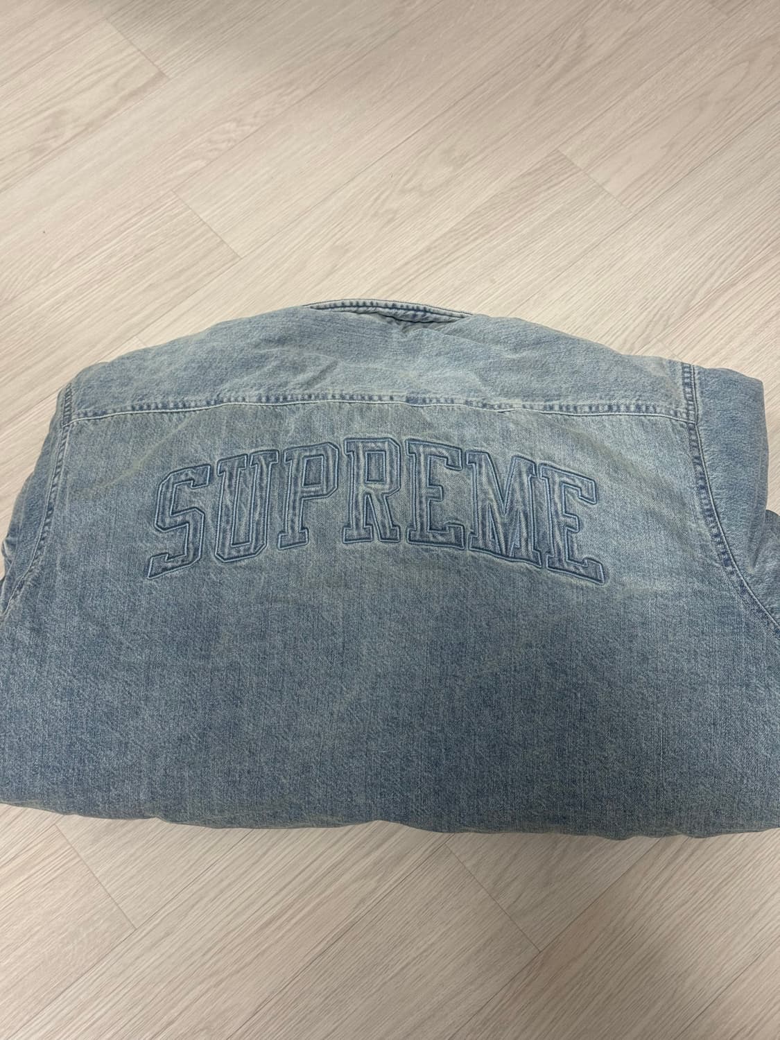 슈프림 데님 셔츠자켓 블루 상품이미지4