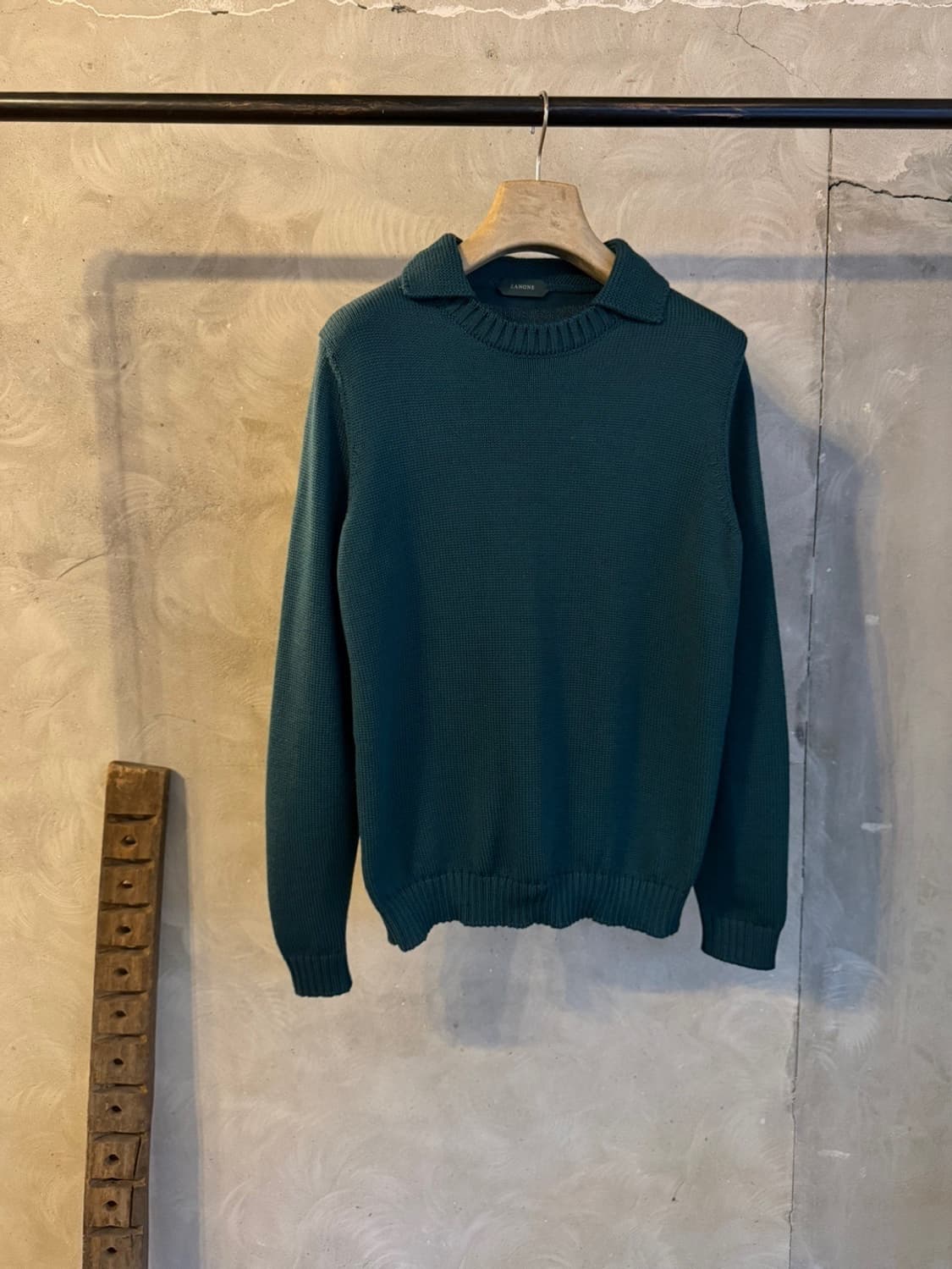 자노네 칼라넥 니트 100 상품이미지1