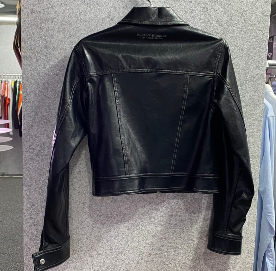 배드블러드 레더 자켓 상품이미지2