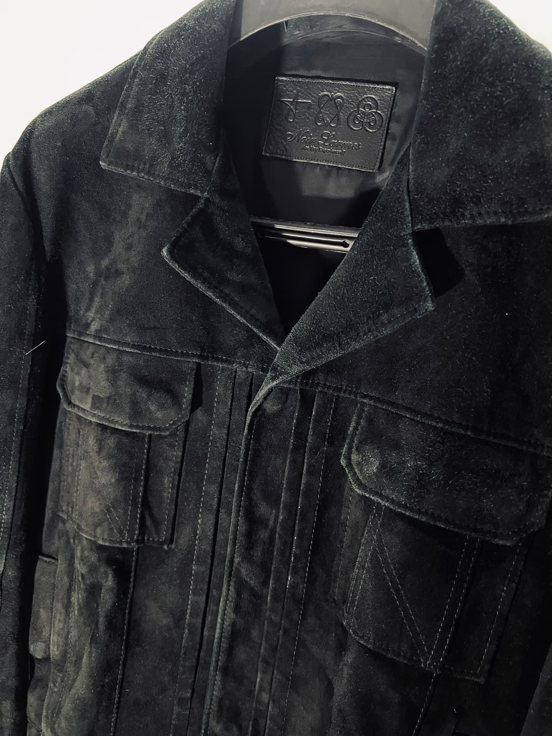 느와르라르메스 스웨이드 트러커 46 팝니다. 상품이미지1