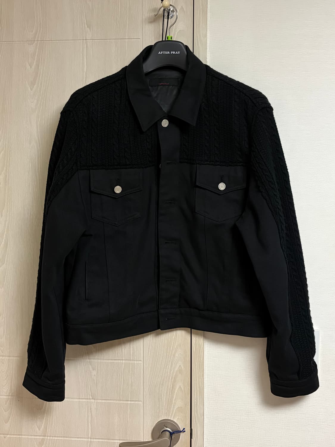 애니타임로릭 (ZINNIA MIX JACKET-BLACK 리뉴얼버전 상품이미지2