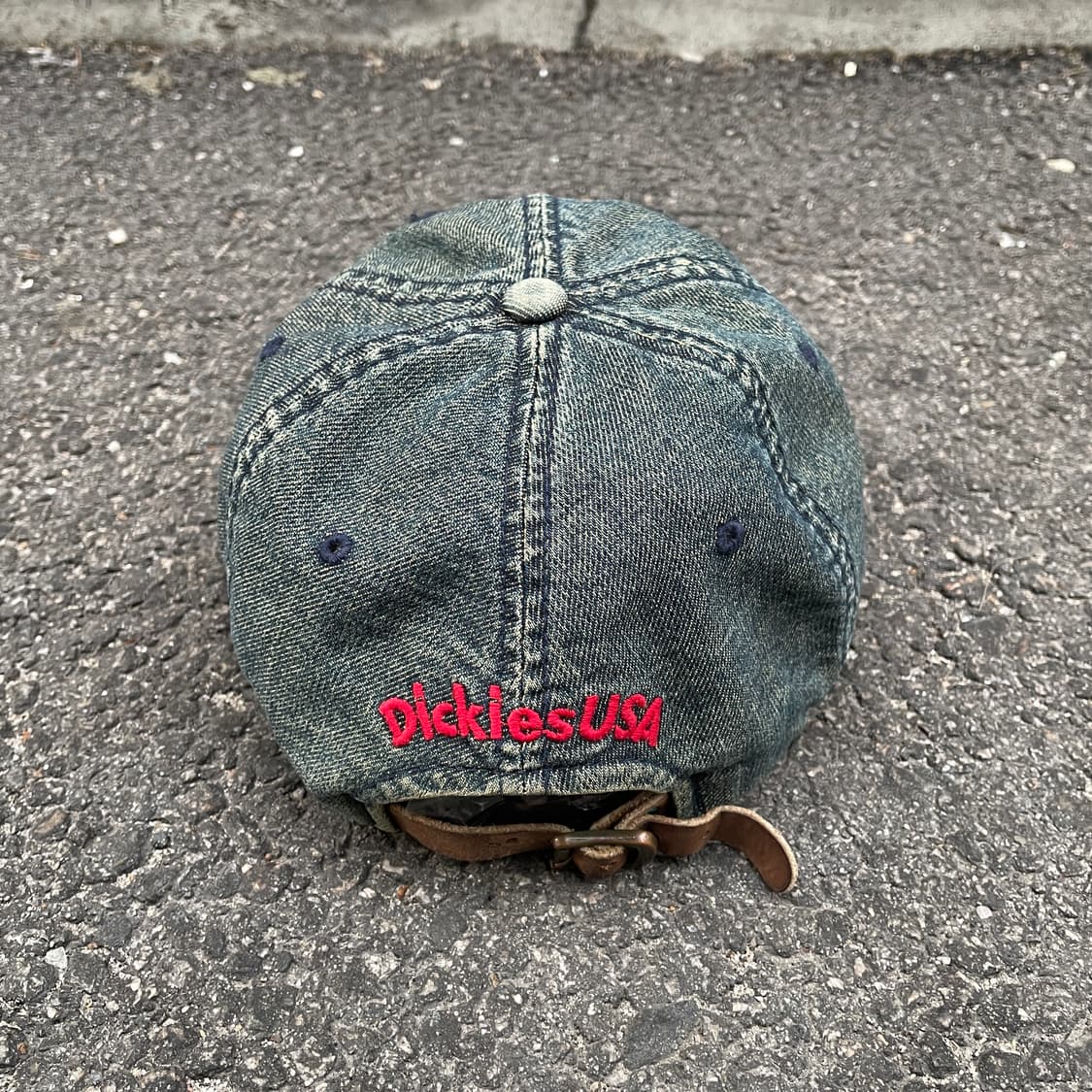 90s 디키즈 흑청 볼캡 올드스쿨 모자 os 상품이미지6