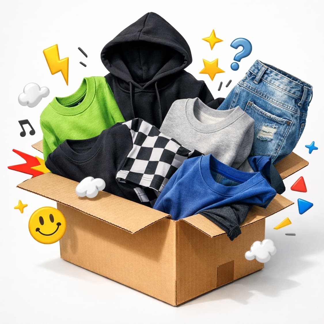 옷 왕창박스 상품이미지1