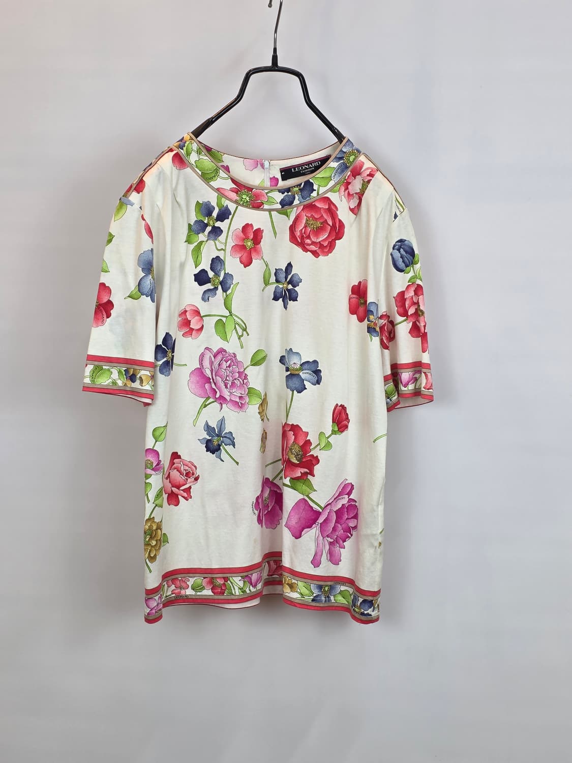 레오나드 플라워프린트 반팔면셔츠 상품이미지2
