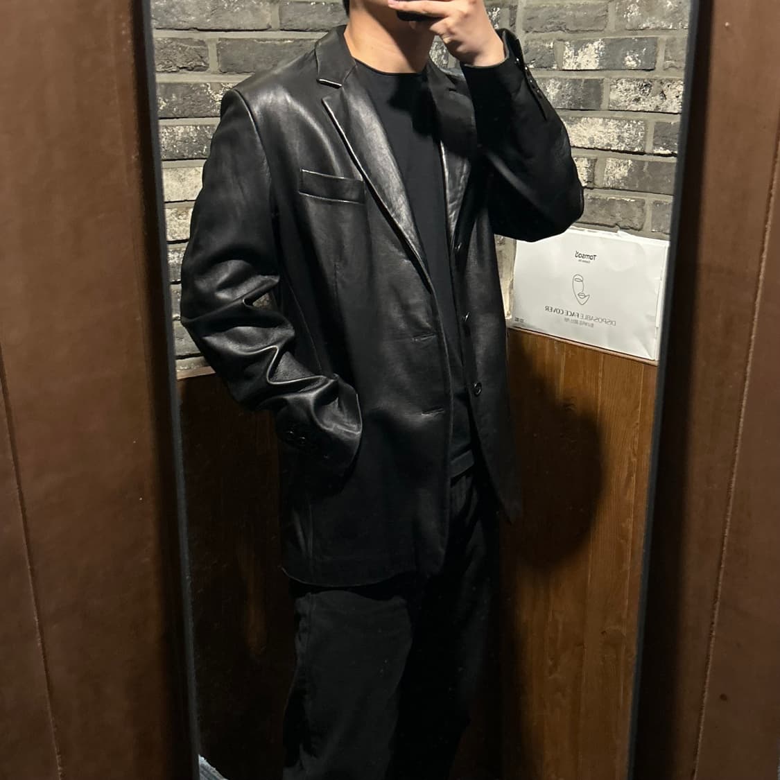 L) 폴스미스 런던 양가죽 리얼 레더 블레이저 자켓 상품이미지10