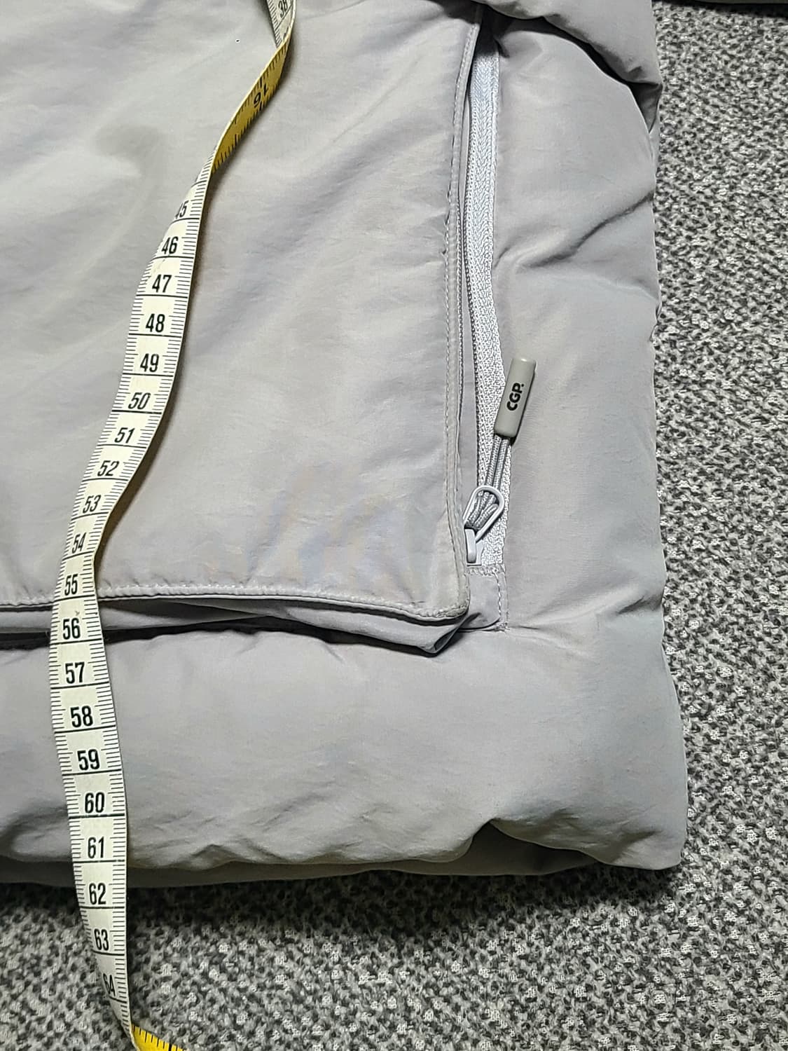 코드그라피 그레이 유틸리티 덕다운 숏 패딩 M 상품이미지4