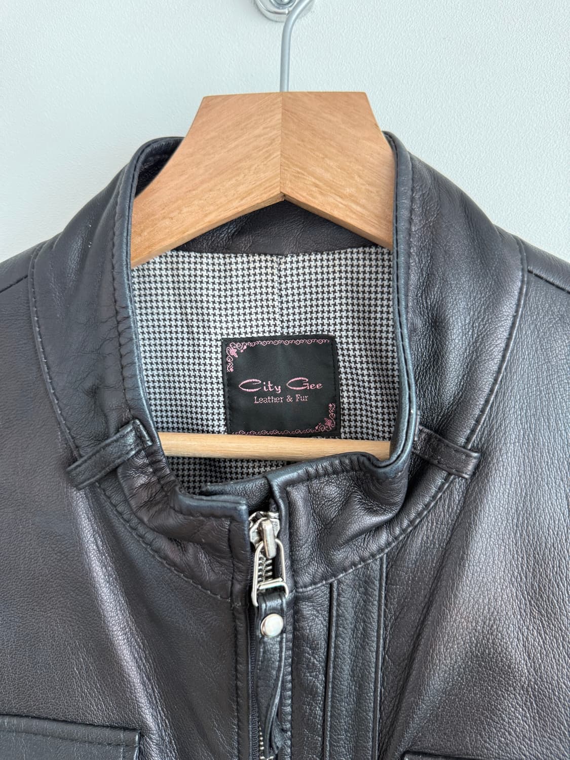 씨티지(City Gee) 램스킨 레더 자켓(LEATHER: ITALY) 상품이미지7