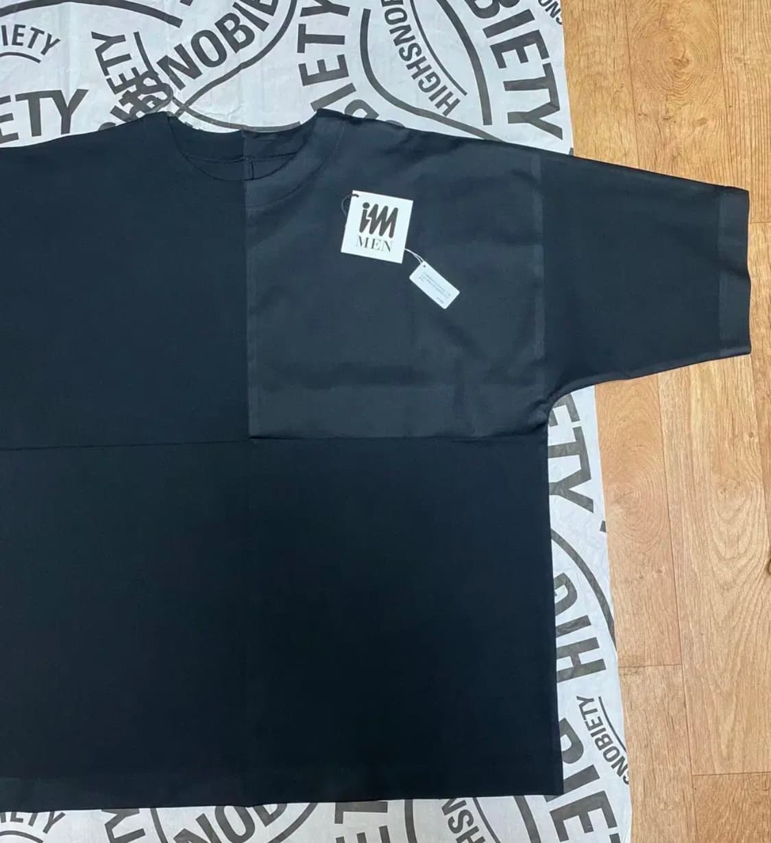 [3] IM MEN FLAT T (Black) 24SS 상품이미지4