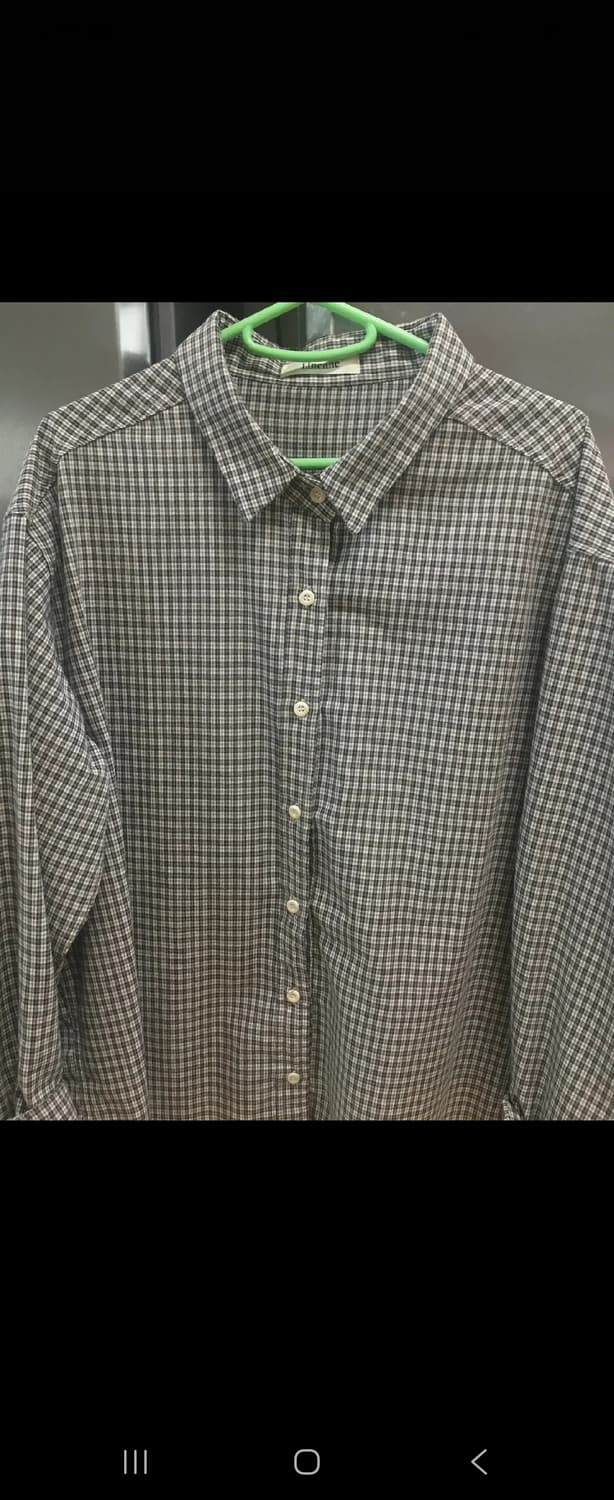리넨느 셔츠 melville check shirt 상품이미지2