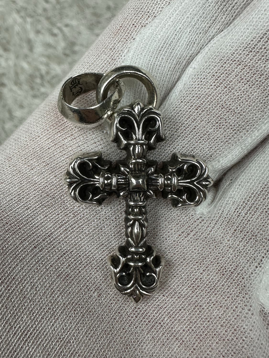 [XS-M] 정품 크롬하츠 필리그리 WITH 베일 크로스 펜던트 상품이미지3