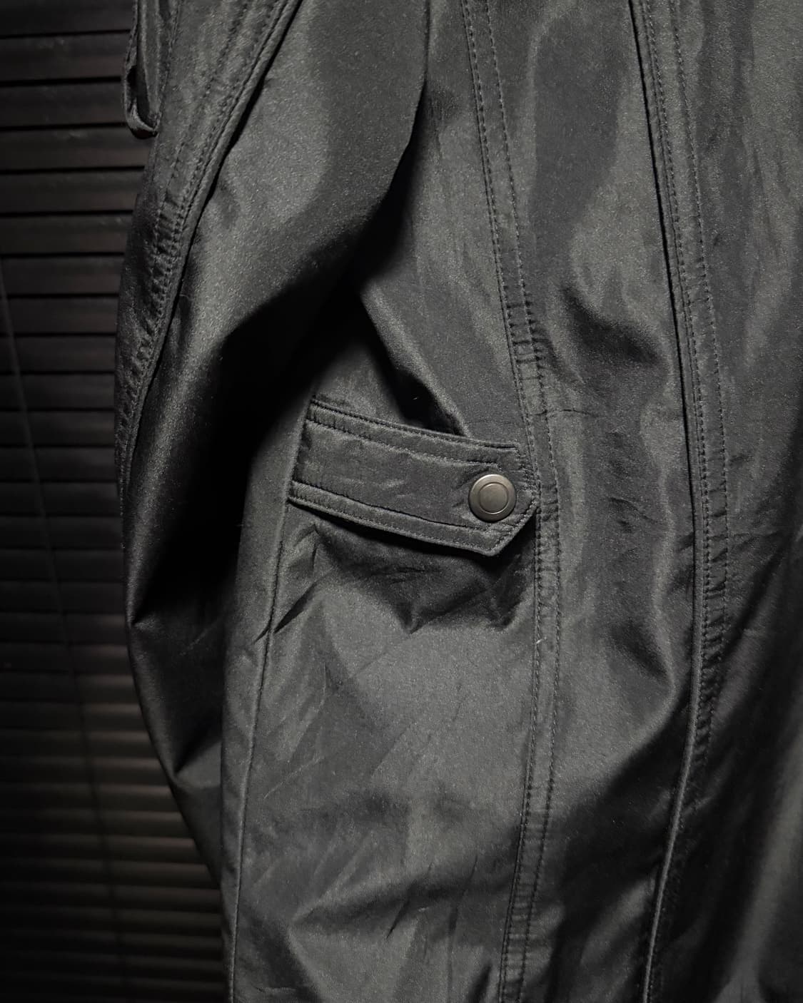 루이스 샤블론 일본 라쿤 퍼 야상 개파카 고스 펑크 락시크 하이넥 지퍼 상품이미지6