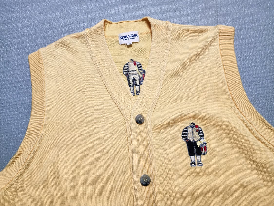 SINA COVA 울 니트 조끼 베스트 상품이미지2