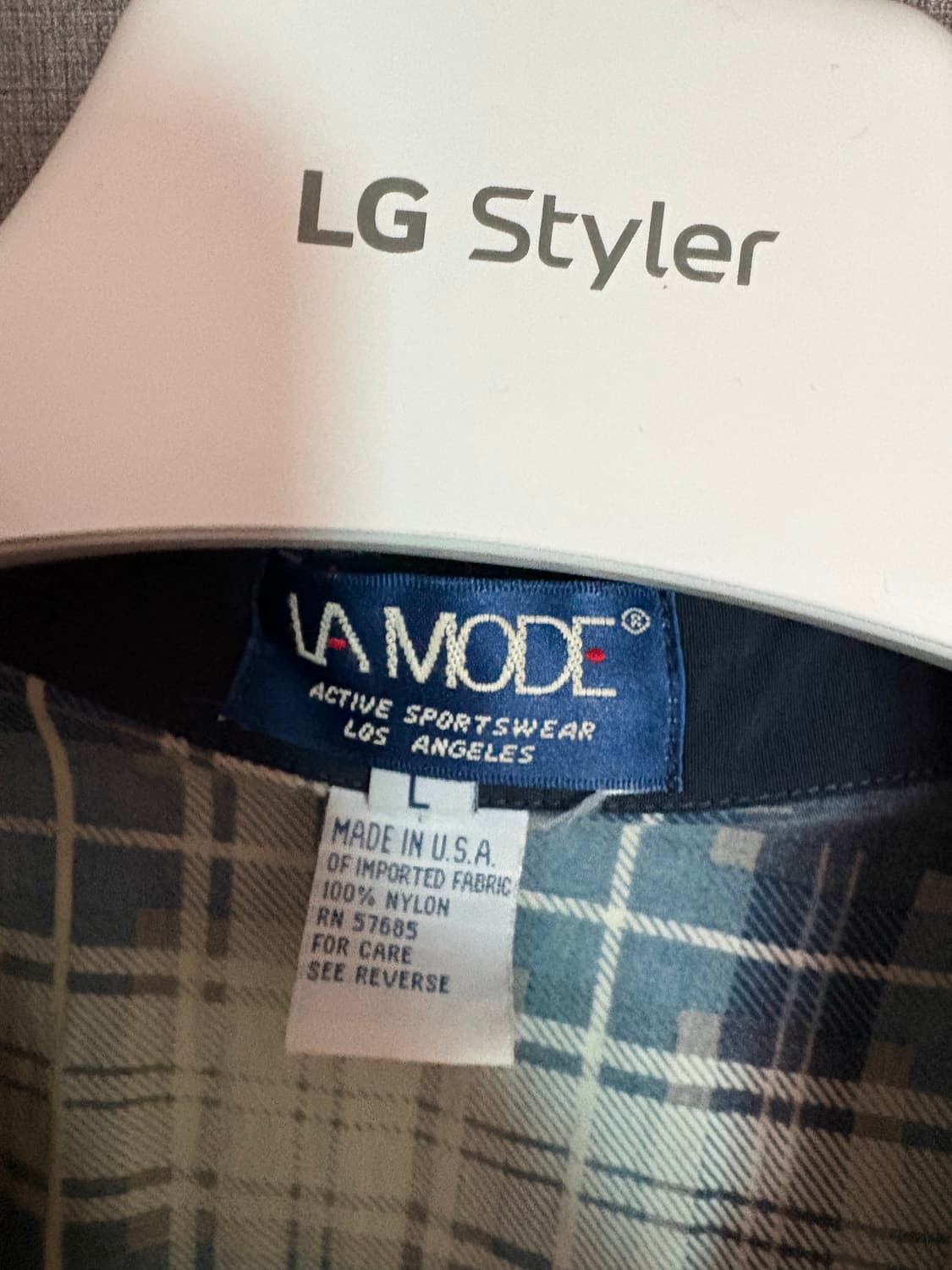 LA MODE 체크 자켓 L 상품이미지2