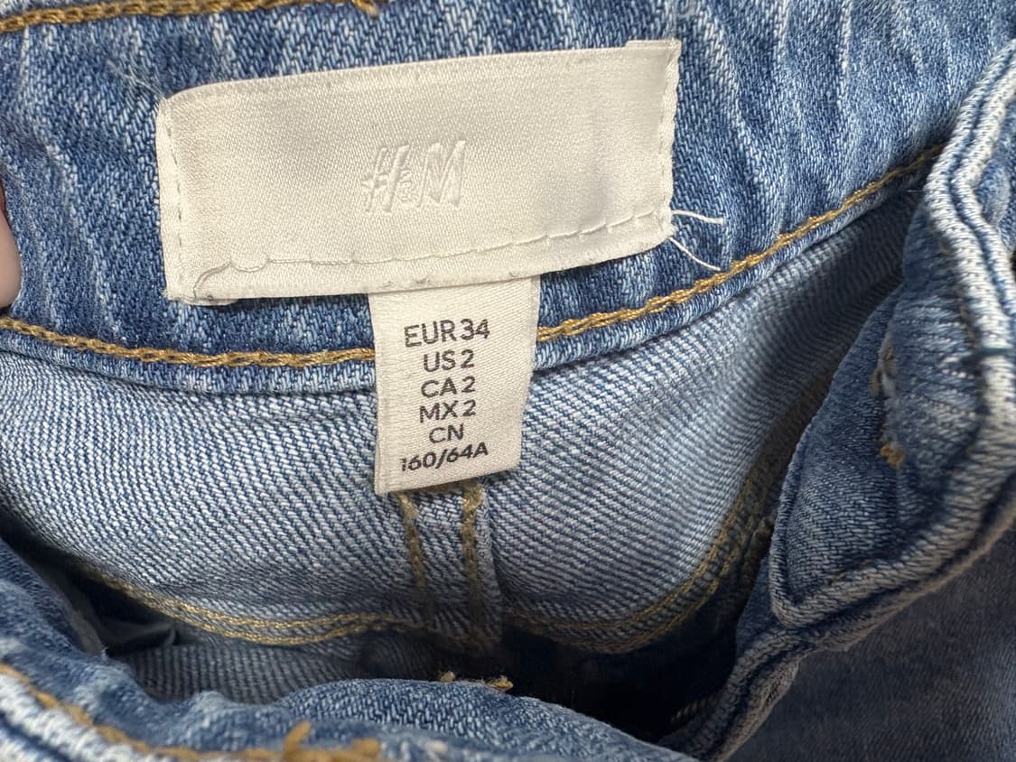 런던 h&m 데님 청바지 상품이미지3