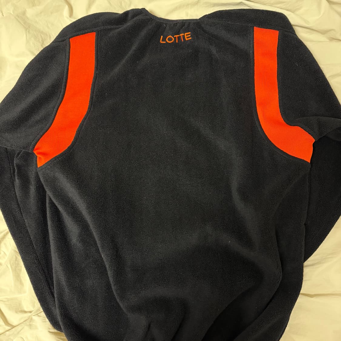롯데자이언츠 어센틱 풀오버 플리스 웜업(95사이즈) 상품이미지2