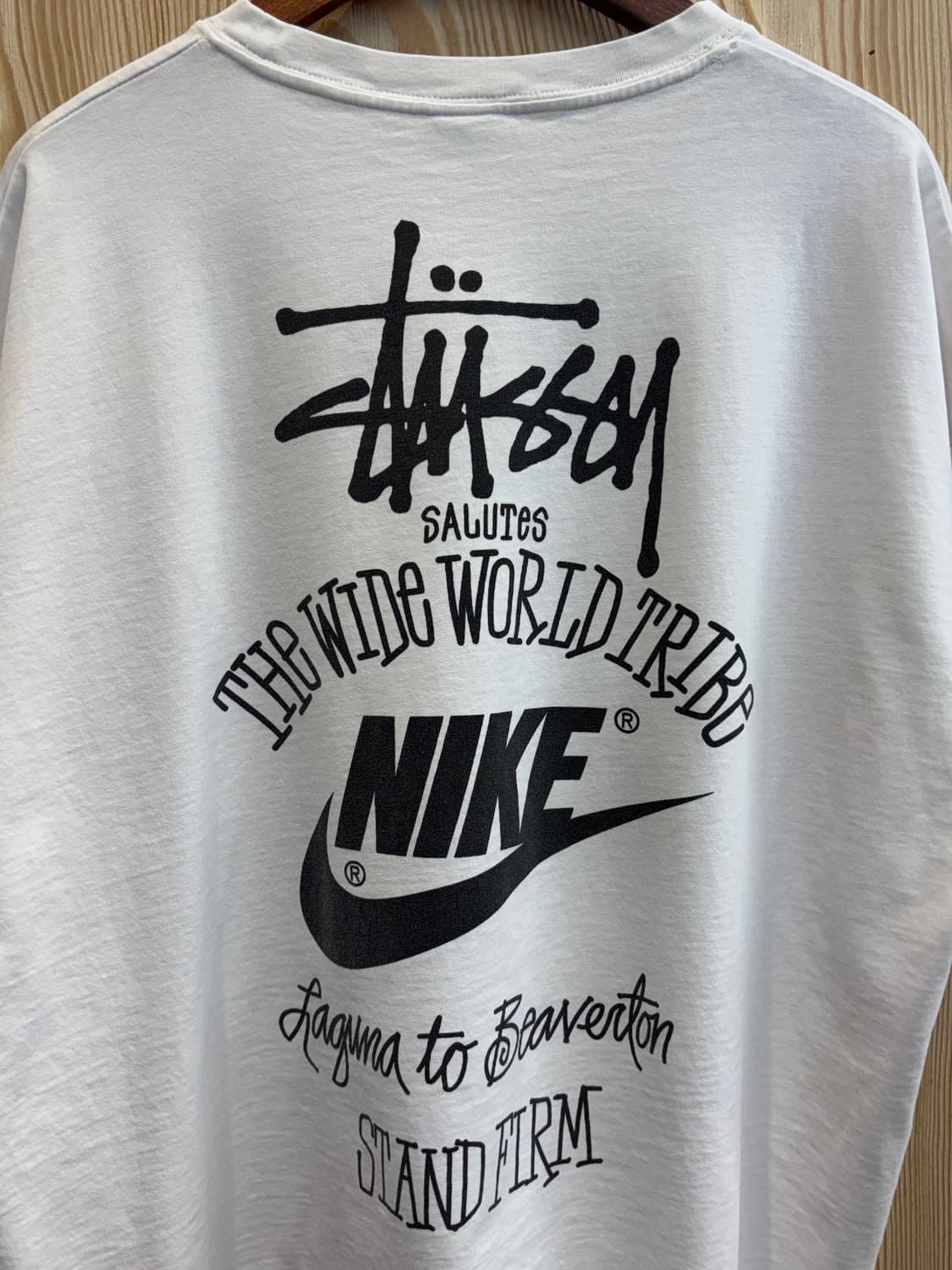 나이키x스투시 월드투어 반팔 상품이미지2