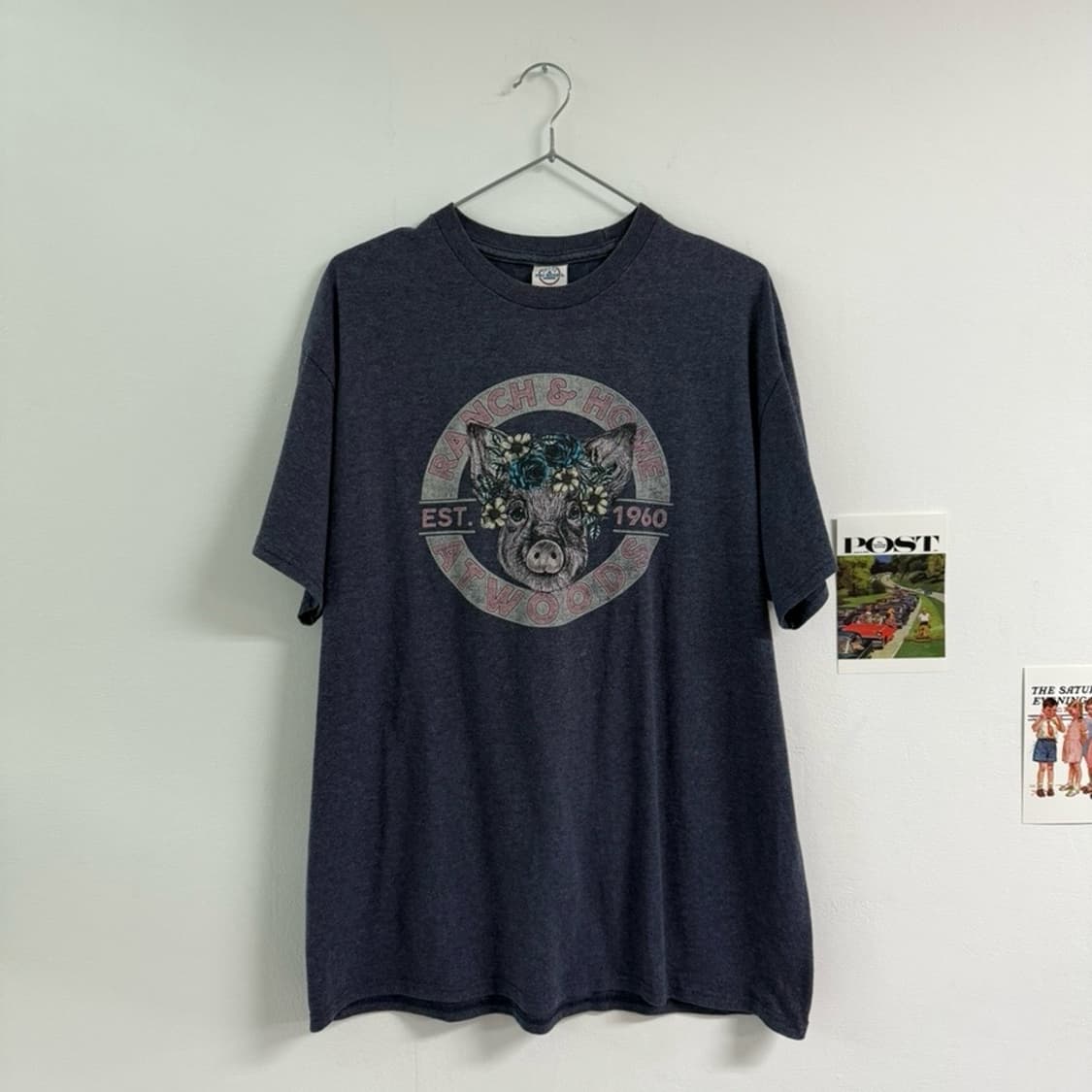 Usa delta print tshirt 델타  상품이미지1