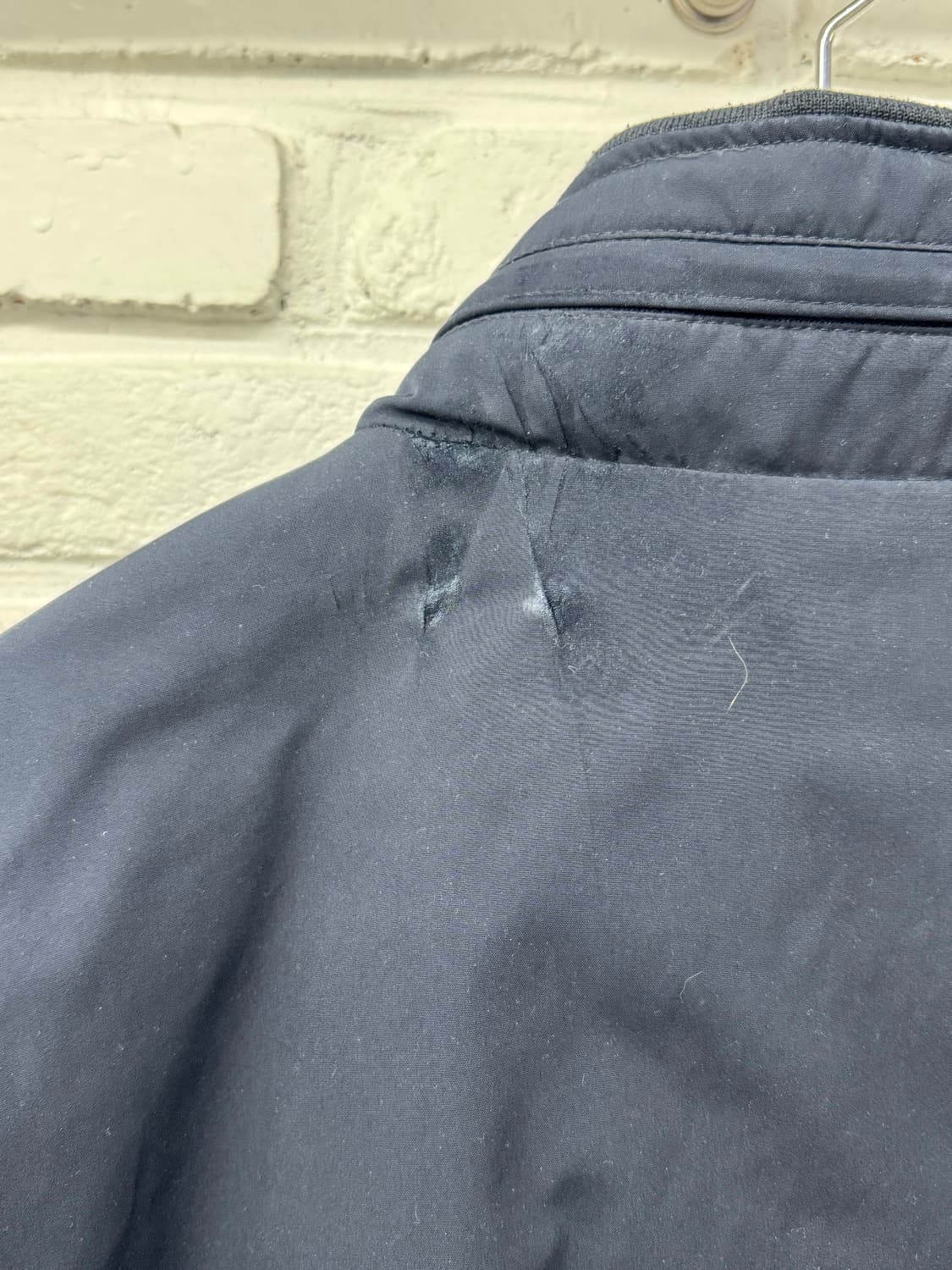 폴로 네이비 폴리쉘 기모안감 블루종 자켓 상품이미지5