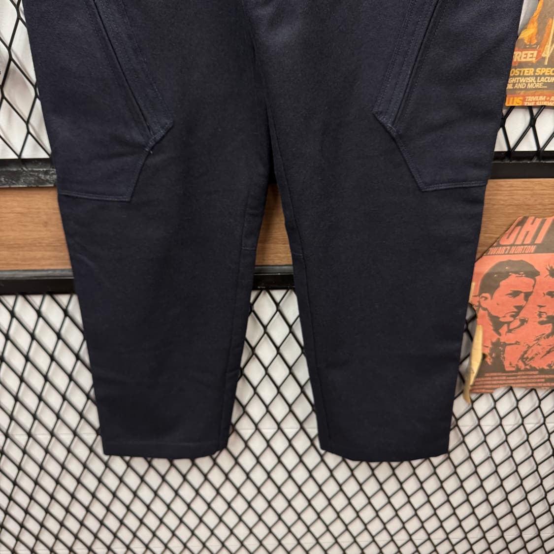 14F/W C.P 컴퍼니 울 블렌드 카고 팬츠 다크 네이비 상품이미지4