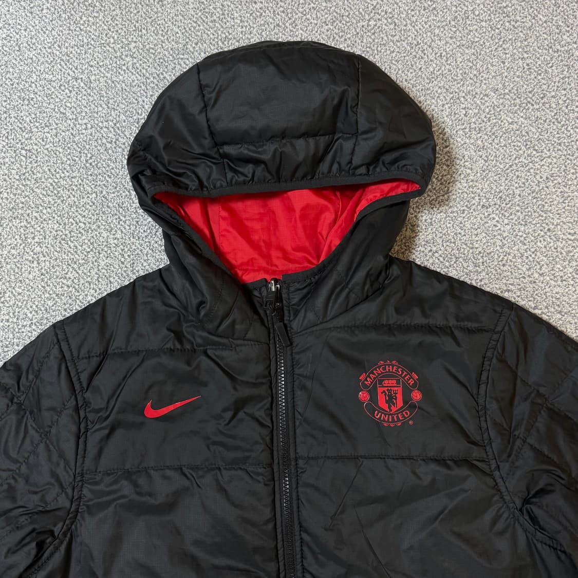 나이키 맨유 리버시블 양면 경량패딩 M 상품이미지2