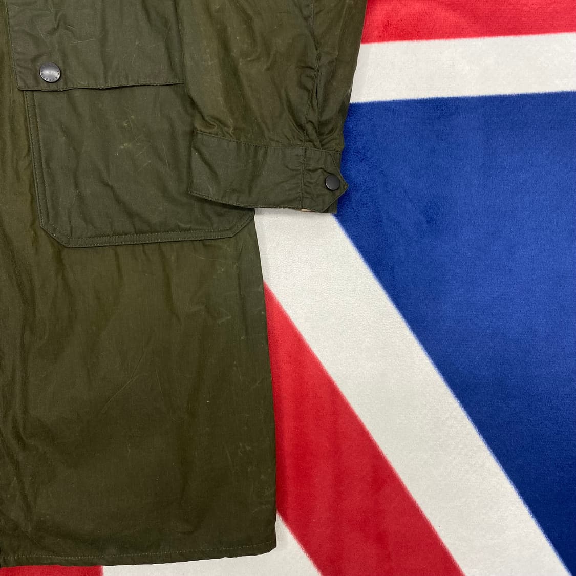 바버 x 마가렛호웰 왁스자켓 38실측L  상품이미지5