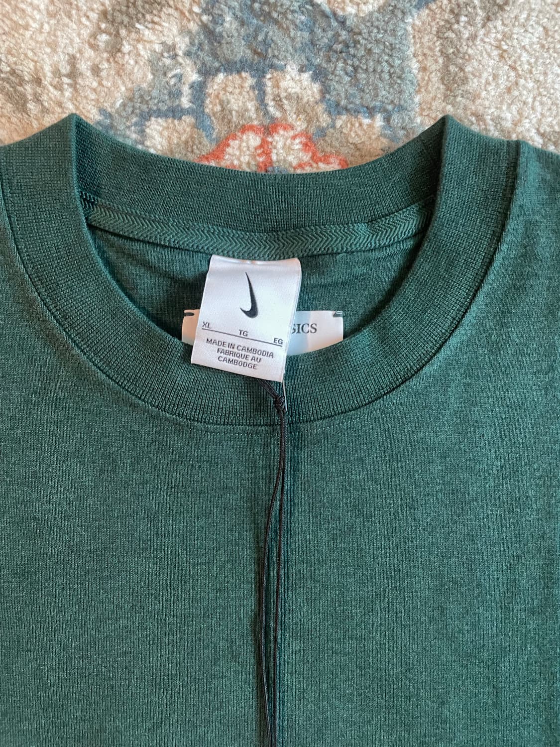 나이키 울 클래식 티셔츠 프로 반팔티(새제품. XL) 상품이미지2