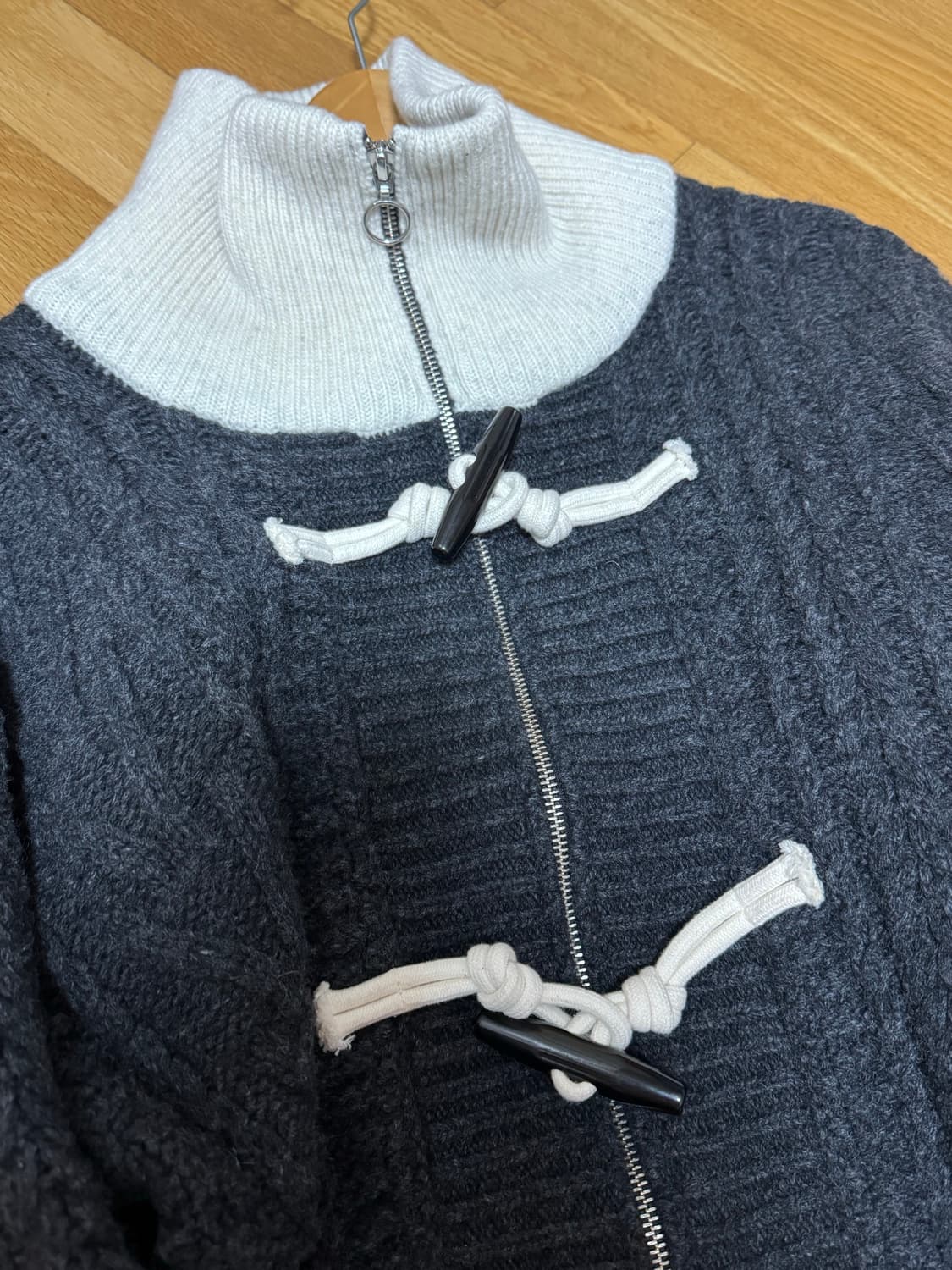 톰보이 토글 가디건 상품이미지4