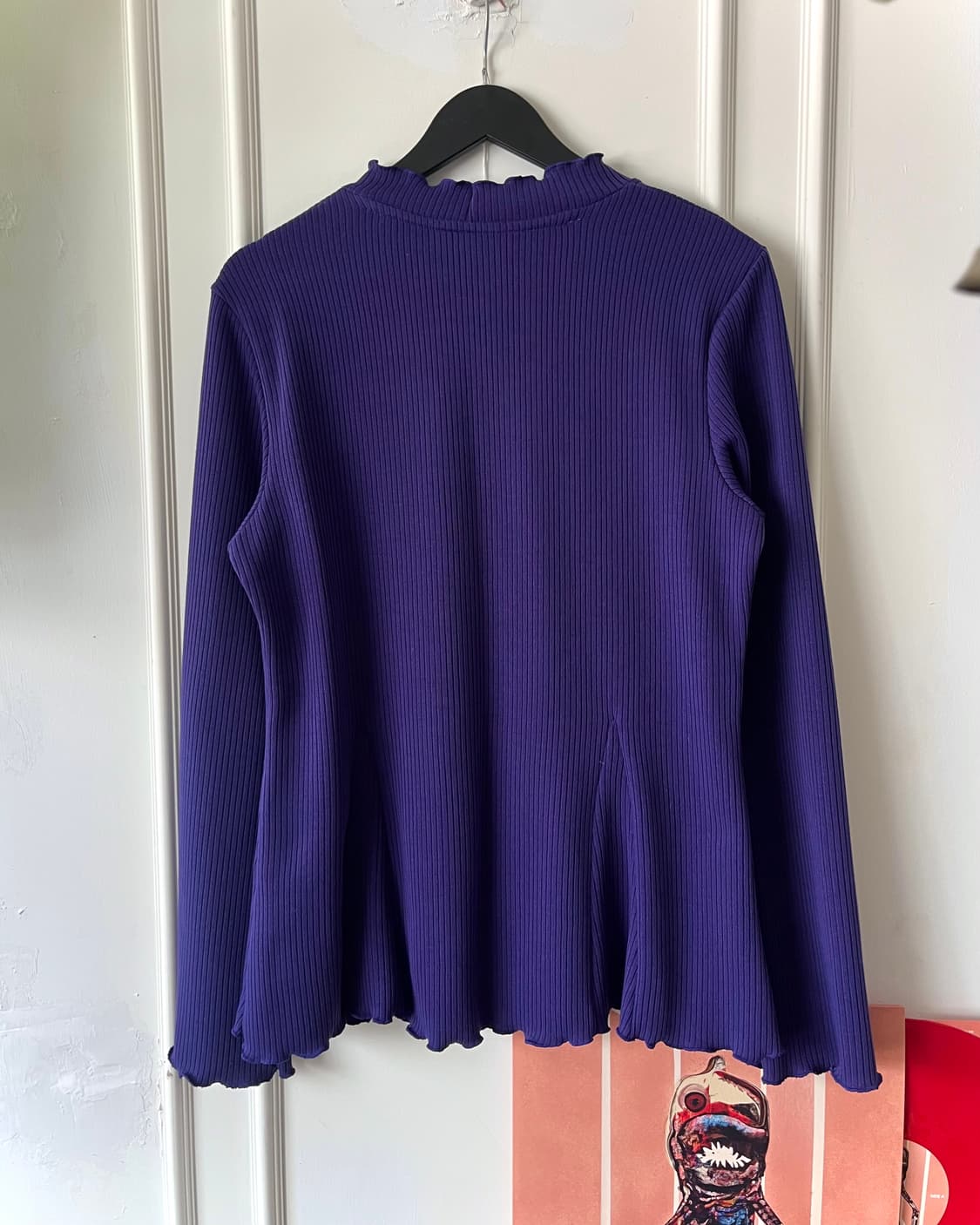 ANNA SUI Purple Golgi Knit Long-Sleeve 상품이미지9