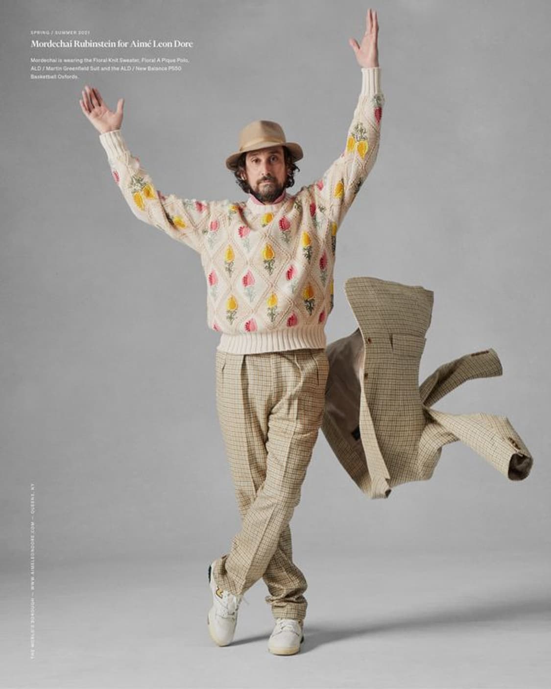 Aime leon dore 플로럴 스웨터 상품이미지1