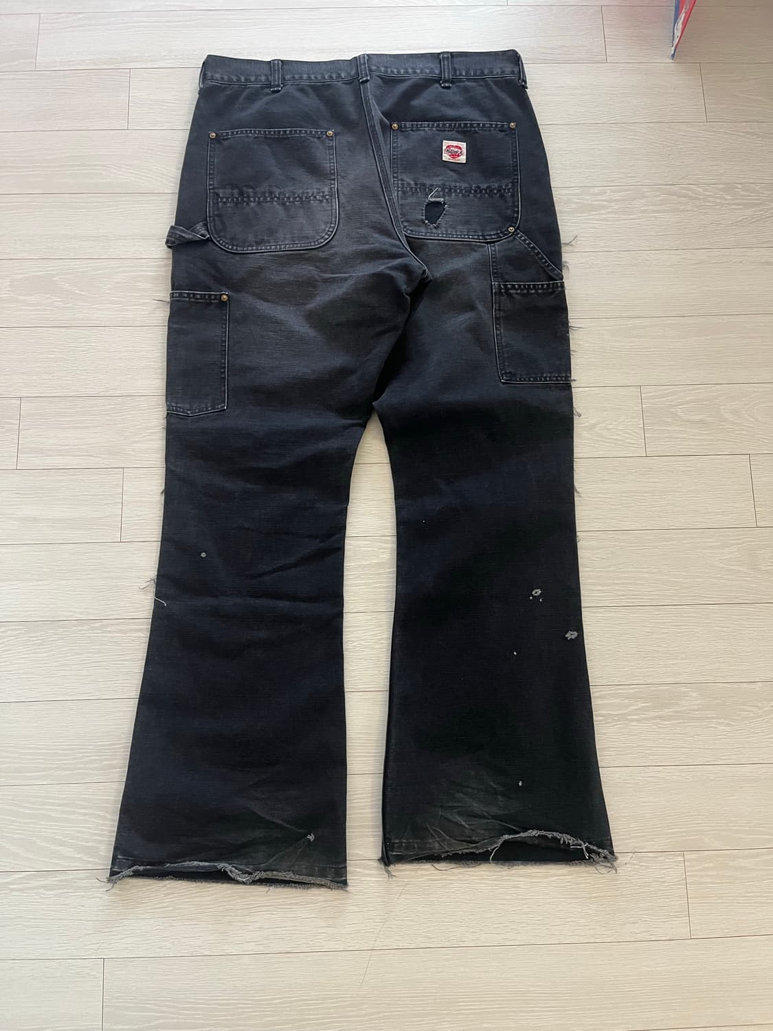 세인트미카엘 플레어 더블니 블랙 M 상품이미지2