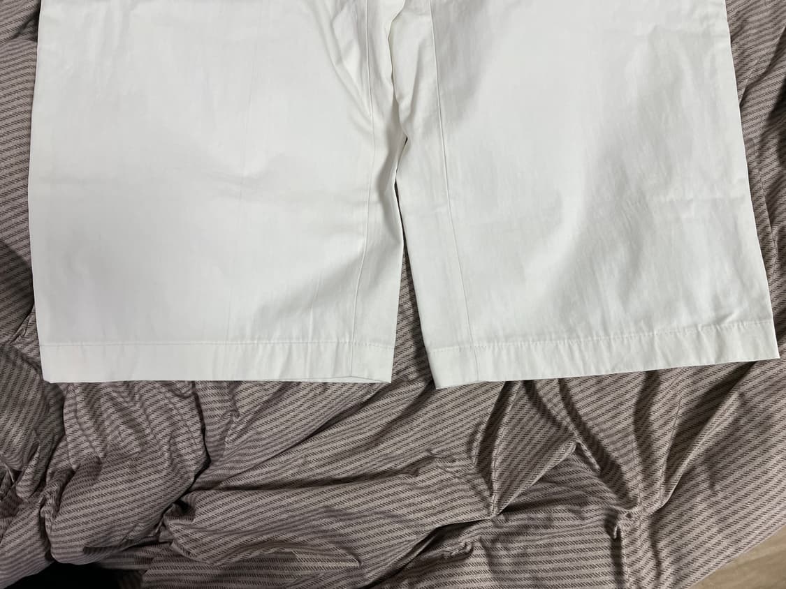 [ 2 ] 23SS 러프사이드 투턱 와이드 팬츠 에크루 (기장수선) 상품이미지4