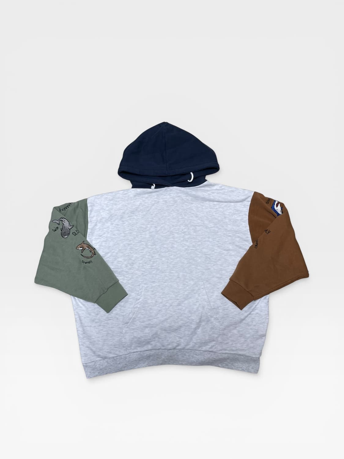 JP vtg - 상어 자수 후드티 (XL 추천) 상품이미지1