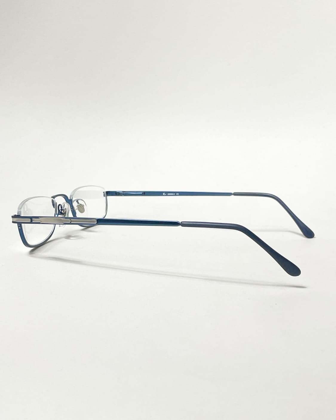 90s 언더림 프레임 빈티지 반무테 안경 상품이미지4