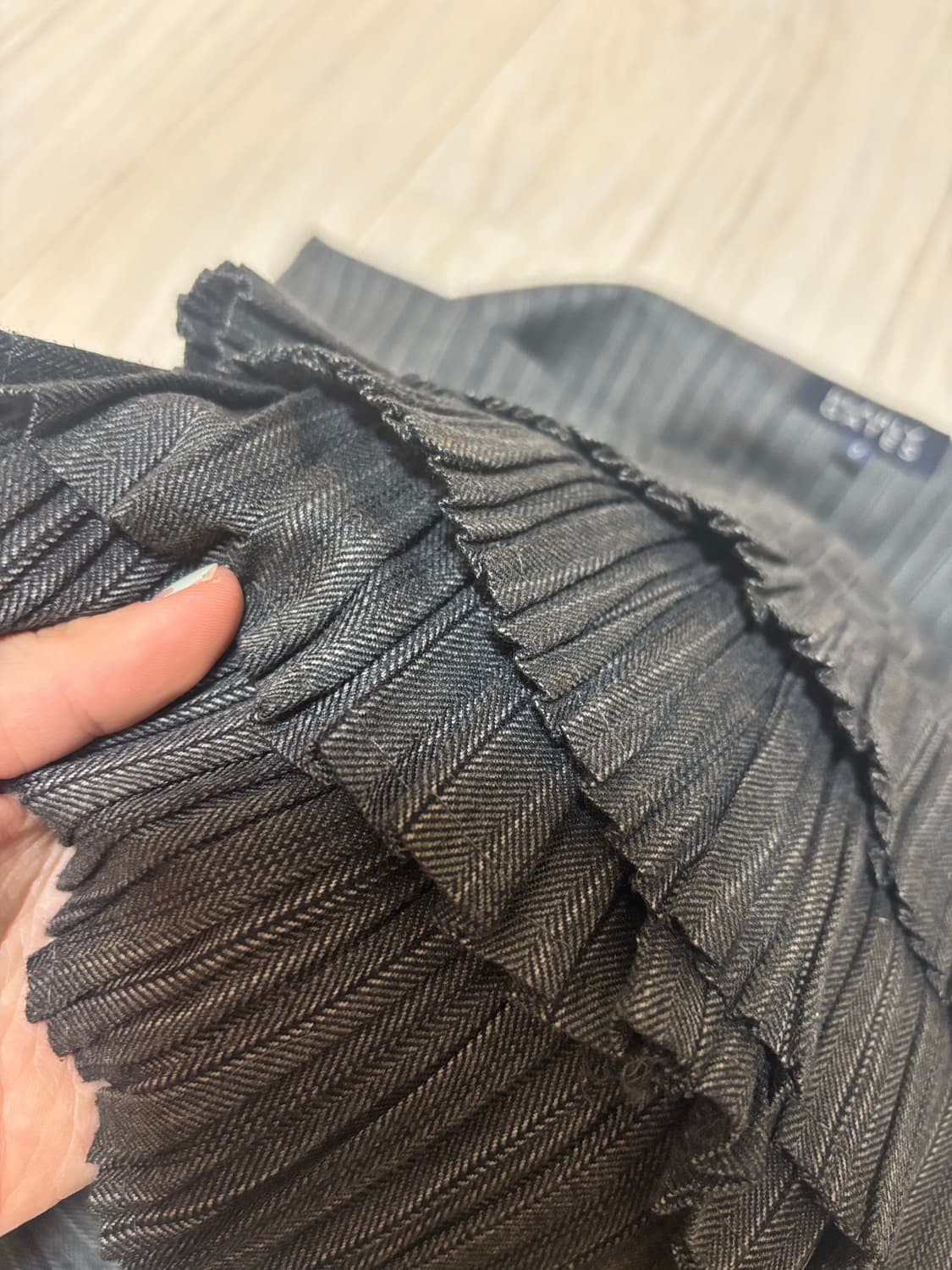 프레피 프릴 스커트  상품이미지3