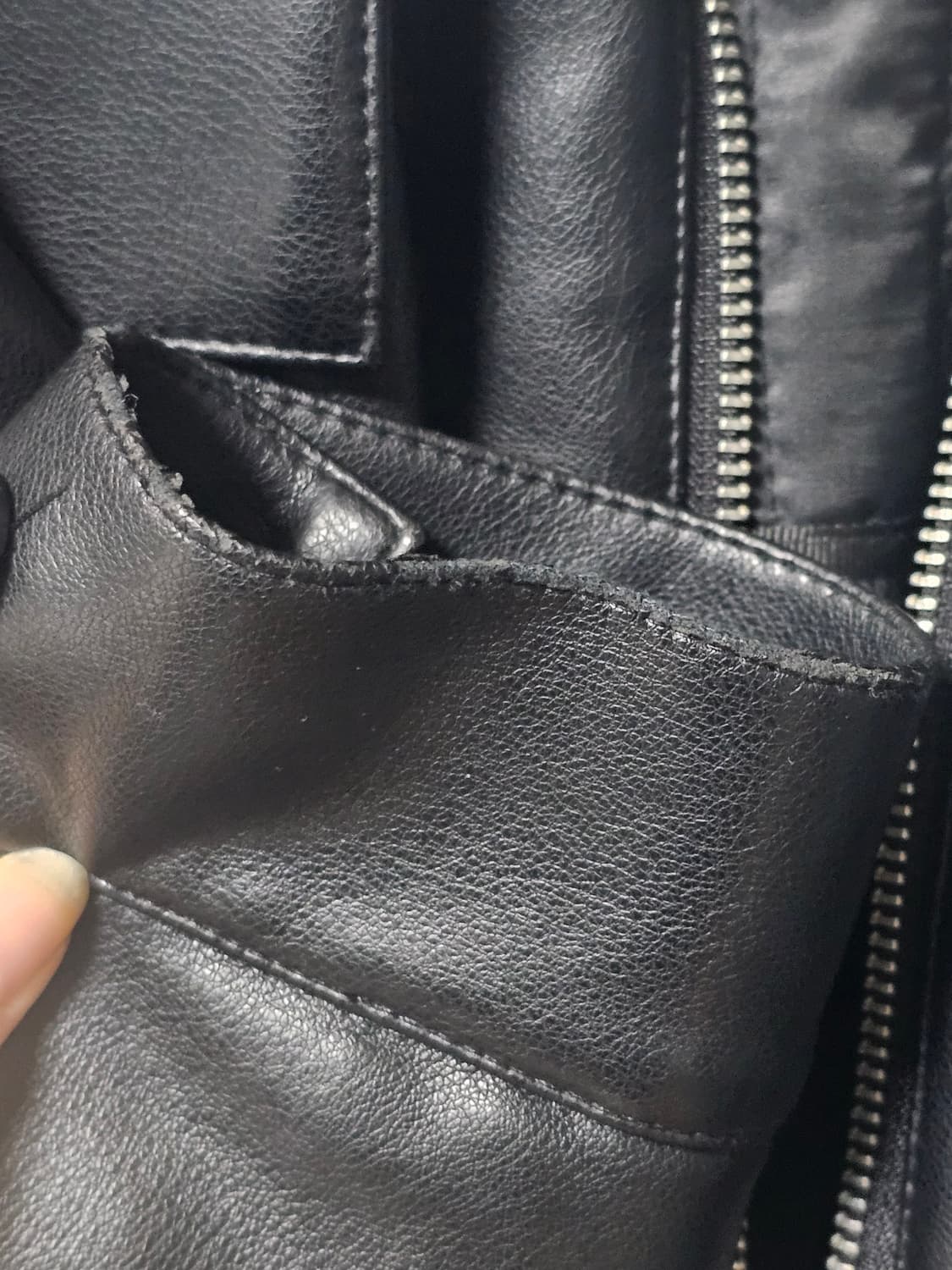 [s] 라퍼지스토어 버핑레더 블루종 상품이미지4