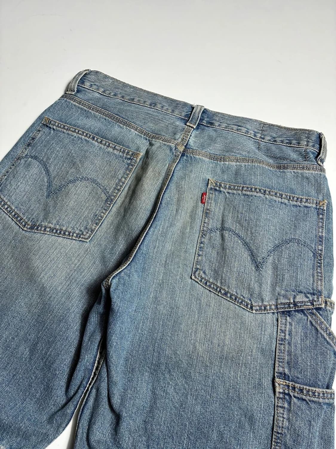 리바이스 00's 카펜터 데님 버뮤다 팬츠 R1597 상품이미지5