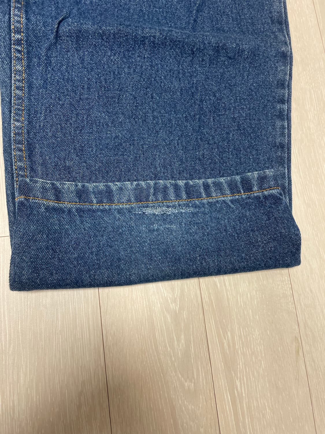 폴라스케이트 빅보이 다크블루 팬츠 구버전 M (상태 좋음) 상품이미지9