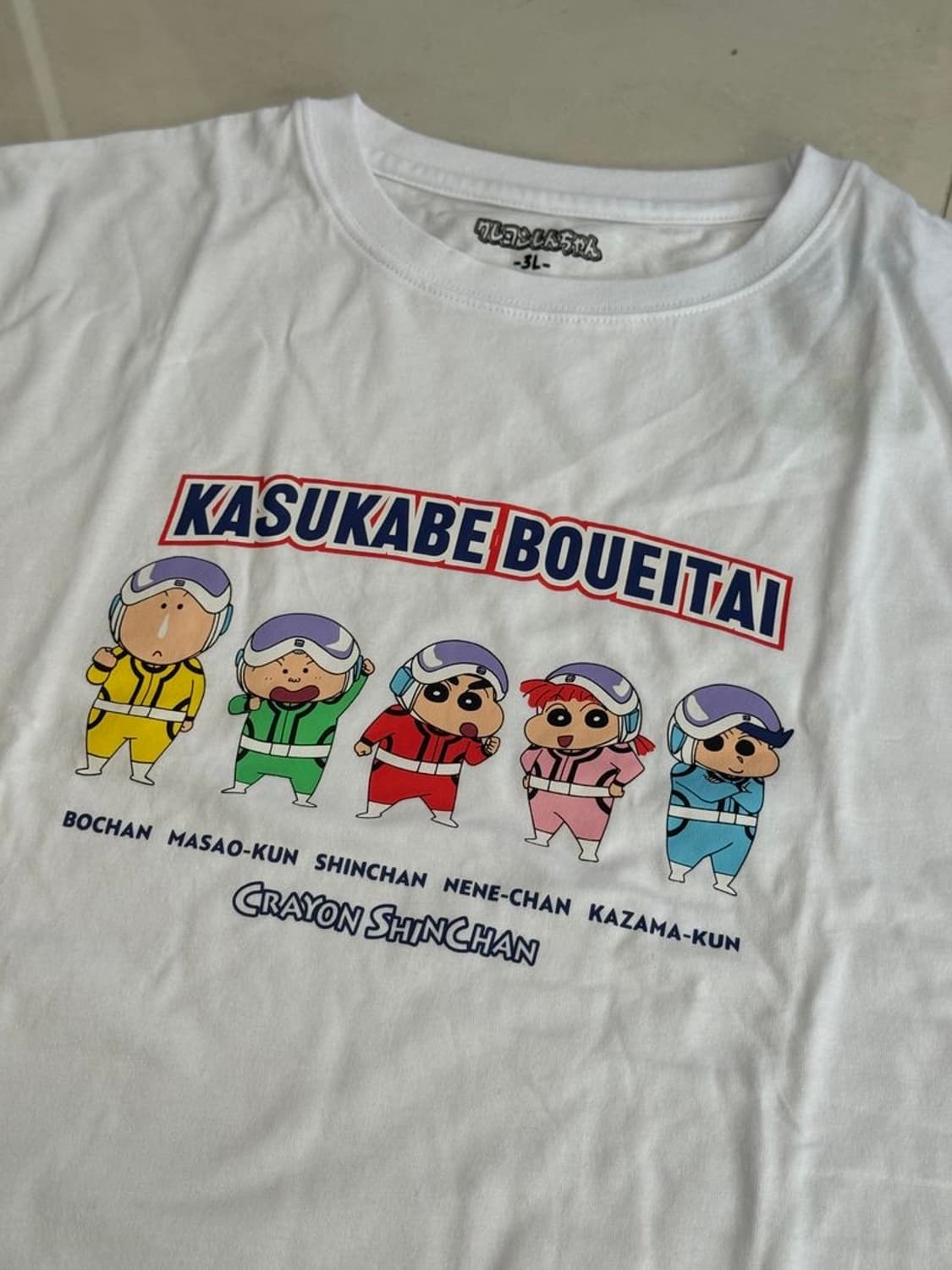 마지막재고💙💙 CRAYON SHIN-SHAN DIAGRAM TEE 상품이미지1