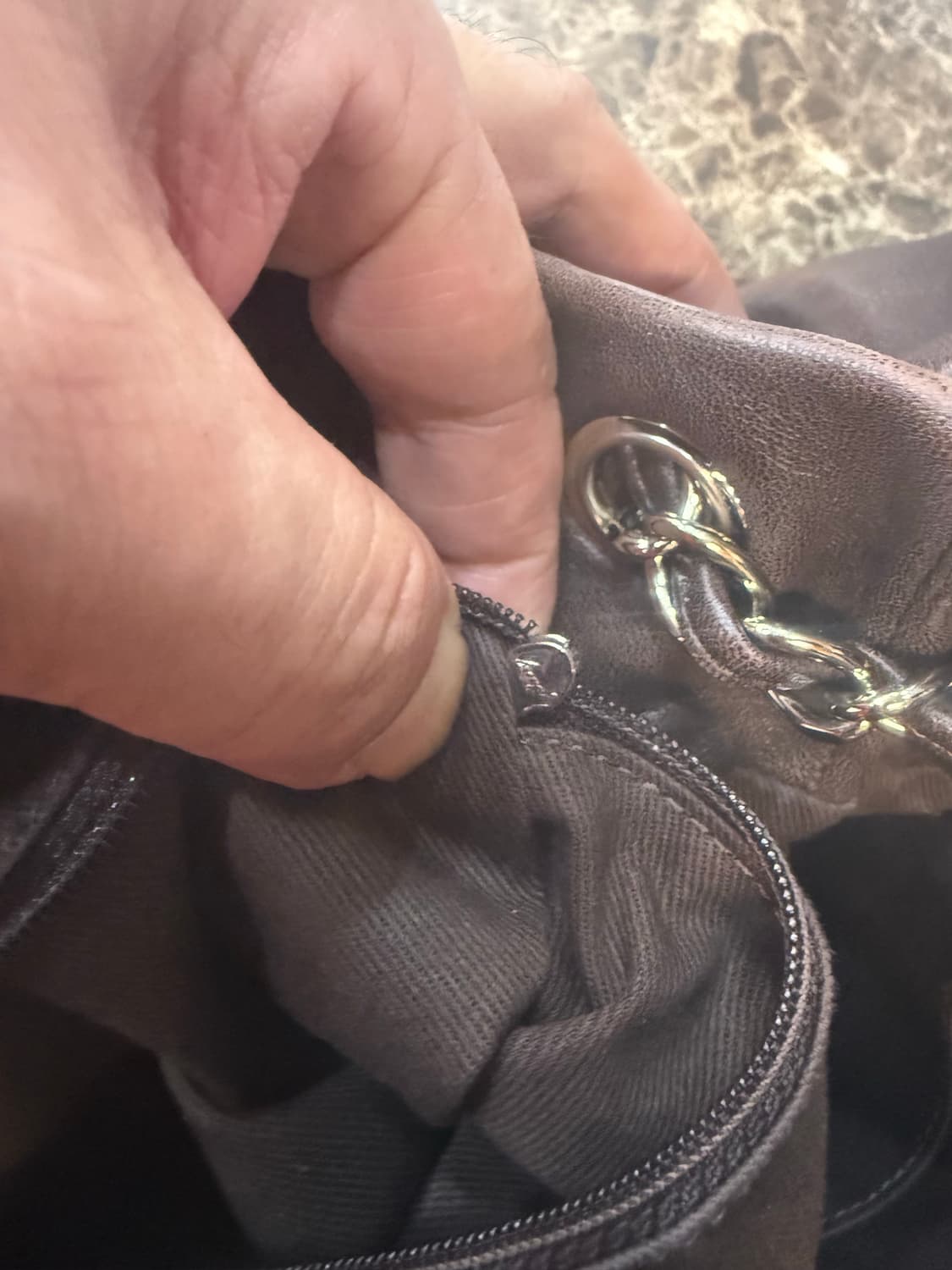 정품 샤넬 램스킨 체인백 팝니다 상품이미지9