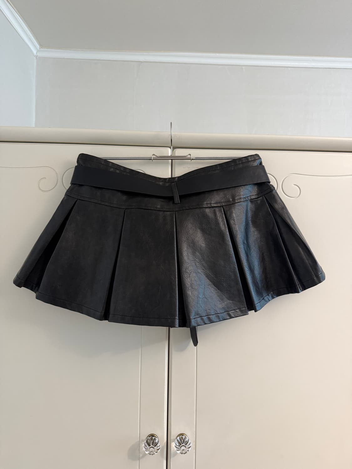 Fashion nova 가죽 스커트 상품이미지3