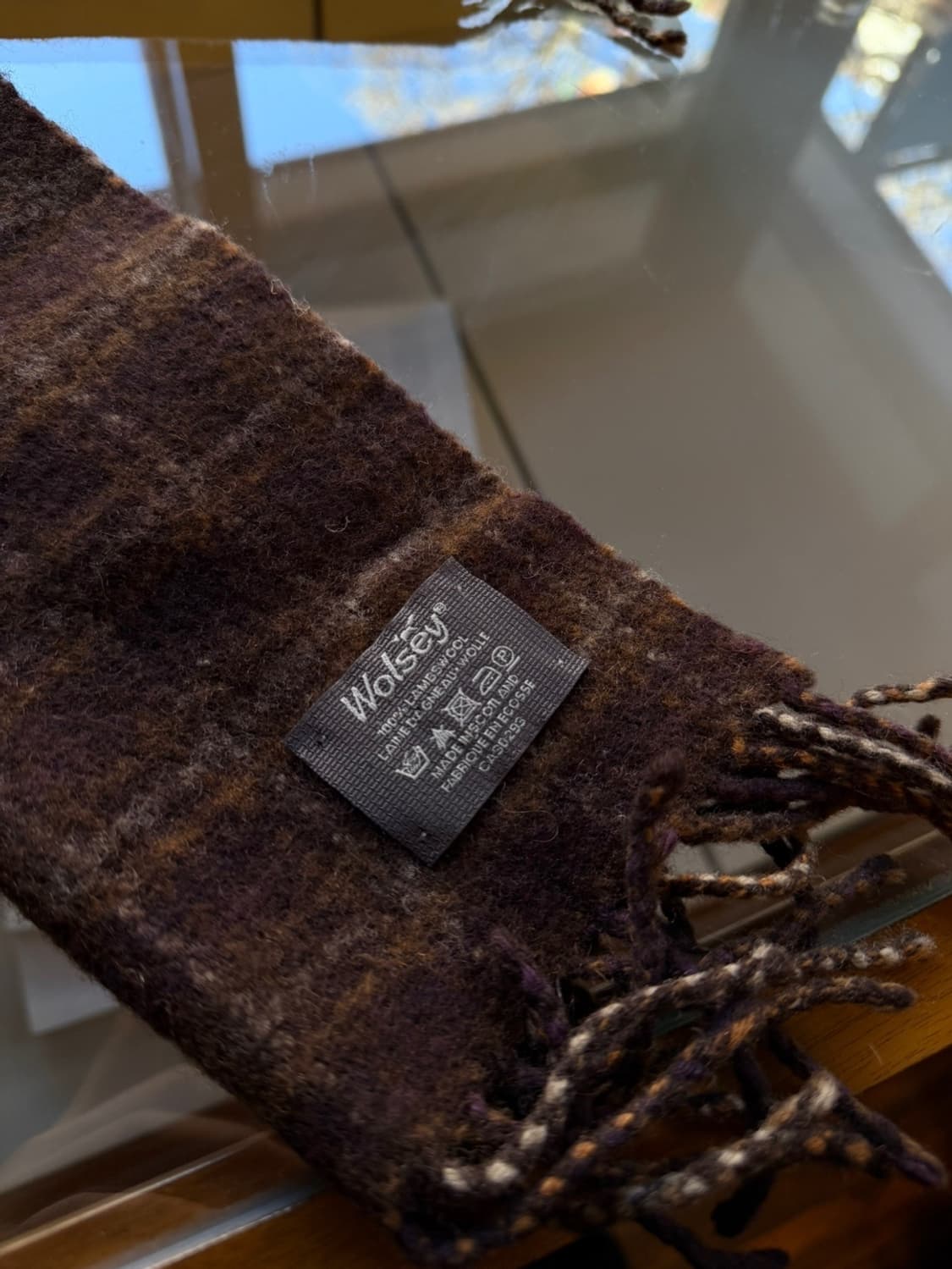 울시 스코티쉬 메리노울 머플러 상품이미지2