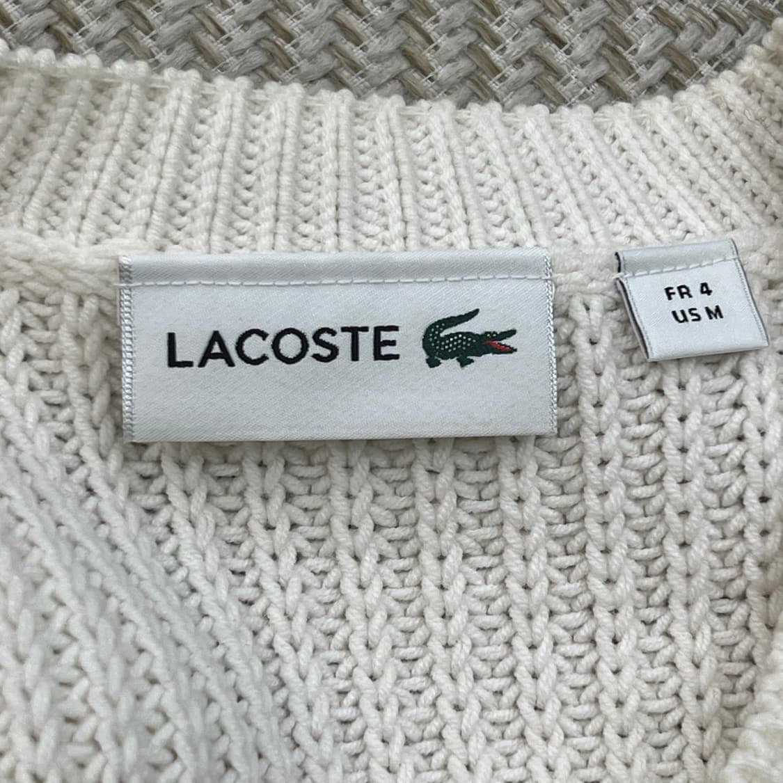 라코스테 스트라이프 니트 r3414 상품이미지5