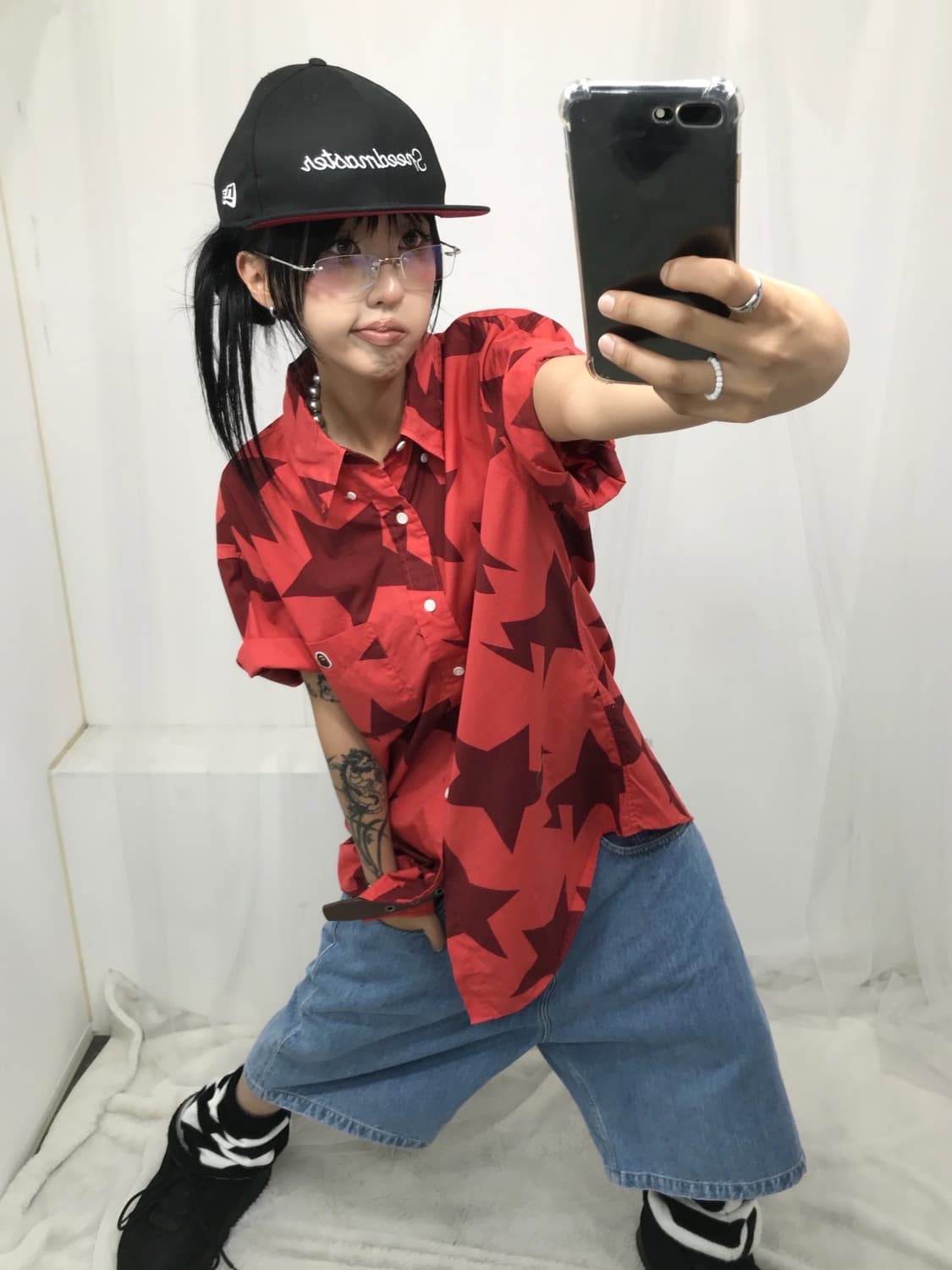 < Bape Star Pattern Shirt > 상품이미지7