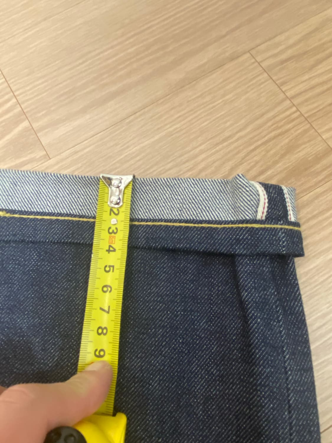 유니폼 브릿지 셀비지 데님 M 상품이미지3