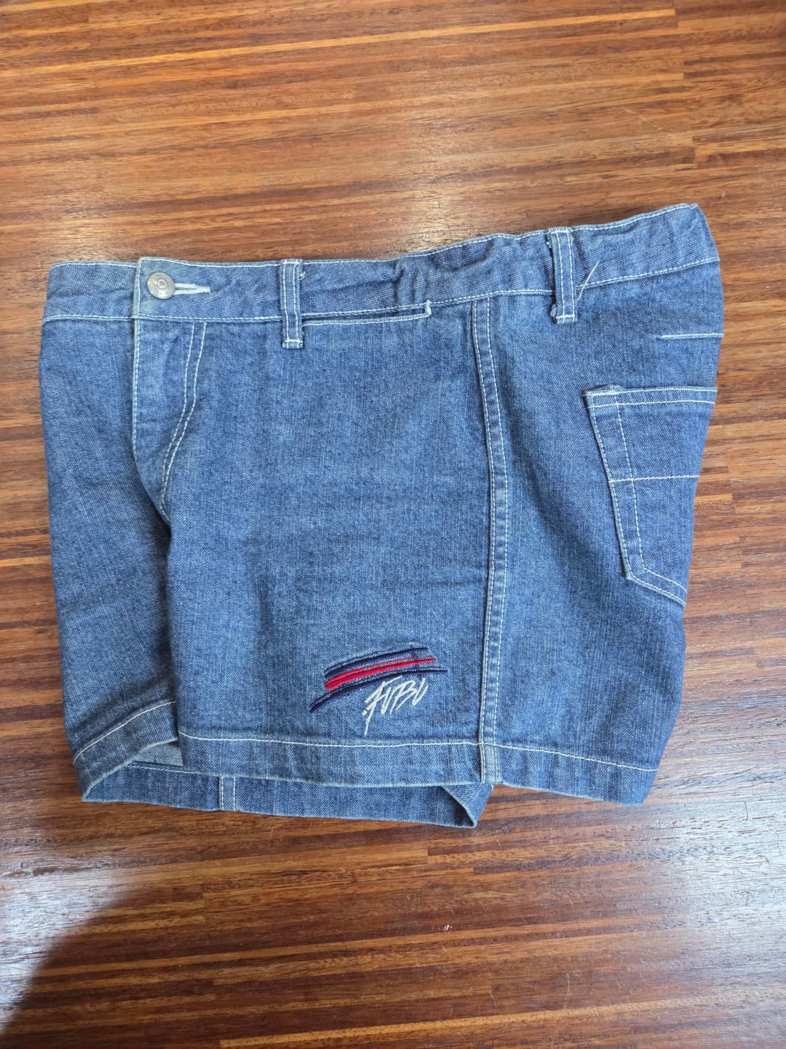 후부 00s 빈티지 여성 데님 쇼츠반바지 m 상품이미지6
