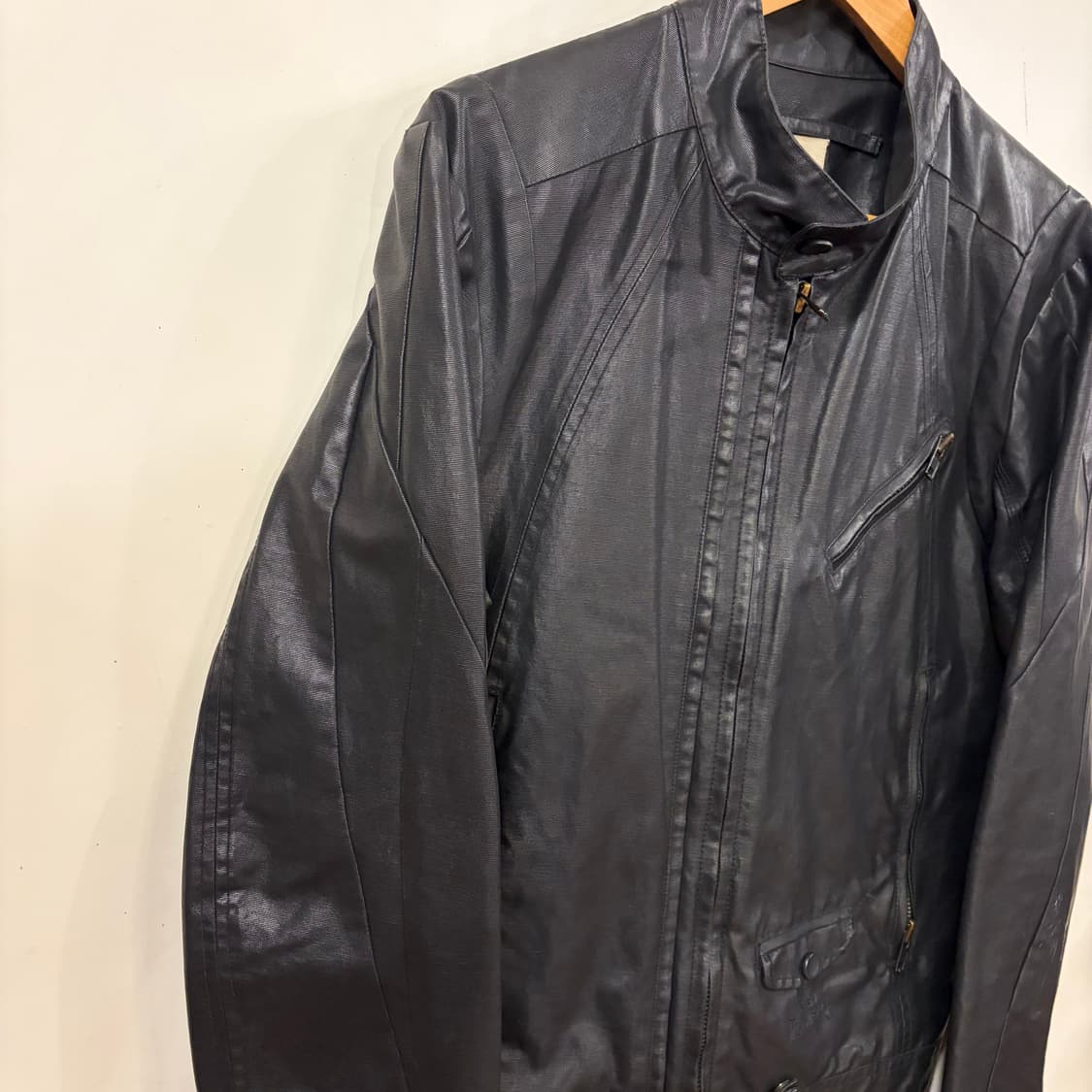 디젤 왁스 바이커자켓 L 상품이미지2