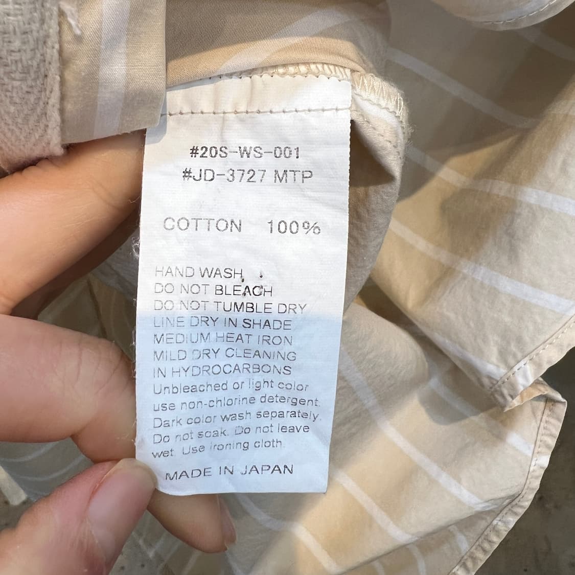 단톤 스트라이프 셔츠 원피스 상품이미지7